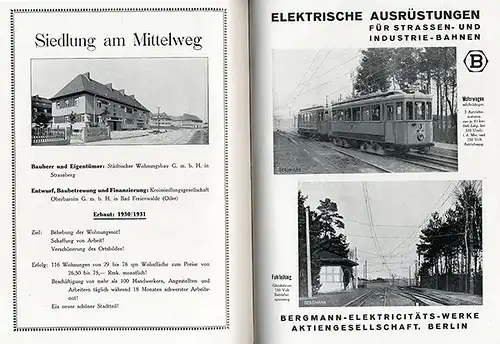 Brandenburg Oderland Strausberg Geschichte Wirtschaft Verkehr Monografie 1932