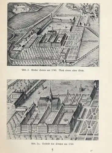 Baden Bodensee Überlingen Kloster Salem Architektur Baukunst Geschichte 1934