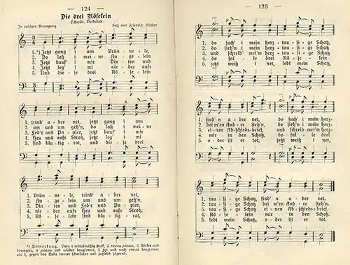 Deutsches Reich Studentika Lieder Buch Sondershäuser Verband Sänger Verbindung 