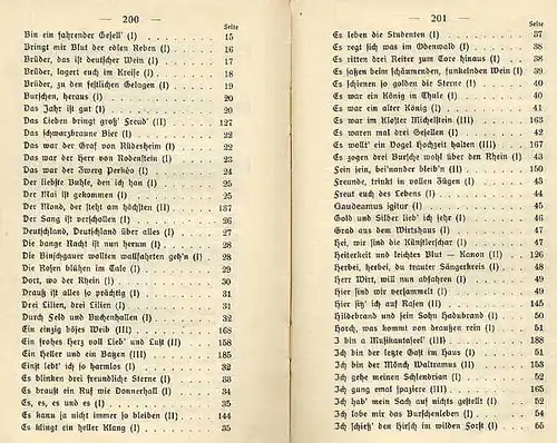 Deutsches Reich Studentika Lieder Buch Sondershäuser Verband Sänger Verbindung 