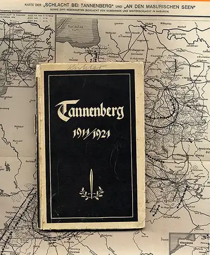 Ostpreußen Weltkrieg Schlacht bei Tannenberg Helden Gedenkbuch Bildband 1924