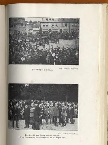 Ostpreußen Weltkrieg Schlacht bei Tannenberg Helden Gedenkbuch Bildband 1924