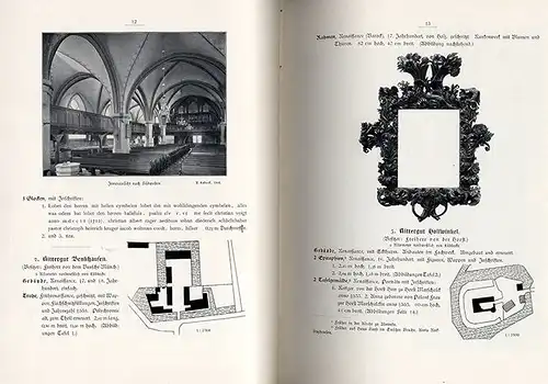 Westfalen Kunst Architektur Denkmal Topografie Bochum Stadt Kreis Lübbecke 1906