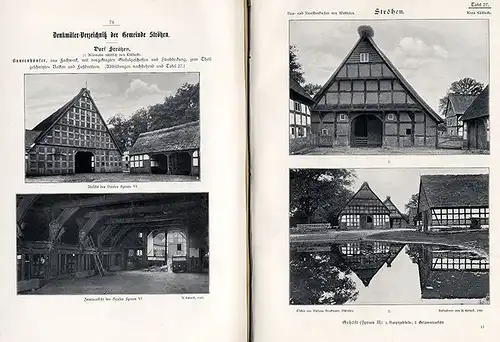 Westfalen Kunst Architektur Denkmal Topografie Bochum Stadt Kreis Lübbecke 1906