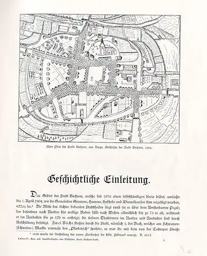 Westfalen Kunst Architektur Denkmal Topografie Bochum Stadt Kreis Lübbecke 1906