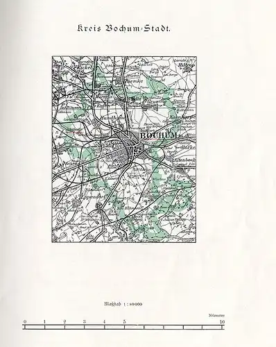 Westfalen Kunst Architektur Denkmal Topografie Bochum Stadt Kreis Lübbecke 1906