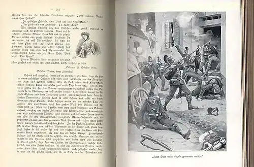 Deutsche Geschichte Militär Feldzug 1870 Kriegs Erinnerungen Prachtausgabe 1900