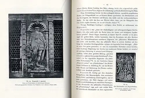 Heidelberg und Umgebung Stadt Geschichte Kultur Kunst Jugendstil Buch 1902