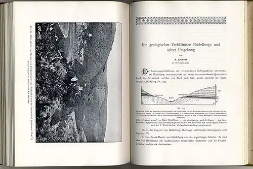 Heidelberg und Umgebung Stadt Geschichte Kultur Kunst Jugendstil Buch 1902