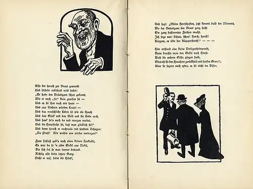 Berlin Harmonie Verlag Humor Witz Satire Verse Kunst Grafik Buch 1910 