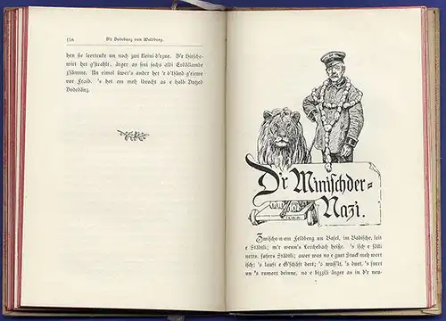 Baden Schwarzwald Geschichten in Alemannischer Mundart Dialekt Buch 1911