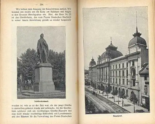 Hessen Frankfurt Wettstreit deutscher Gesangsvereine Festschrift Führer 1903