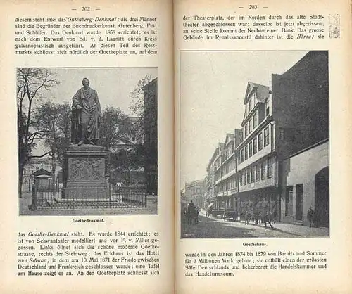 Hessen Frankfurt Wettstreit deutscher Gesangsvereine Festschrift Führer 1903
