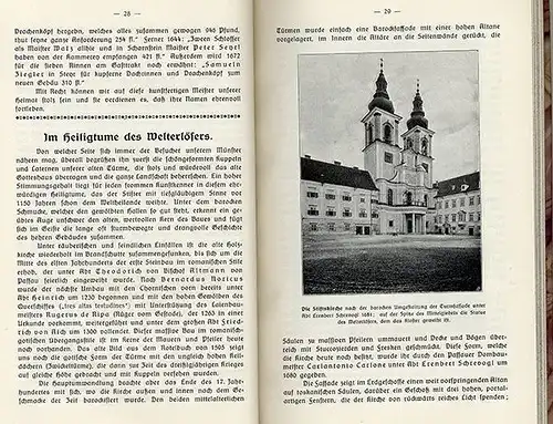 Österreich Krems Donau Kremsmünster Dom Kirche Geschichte Baukunst Führer 1928