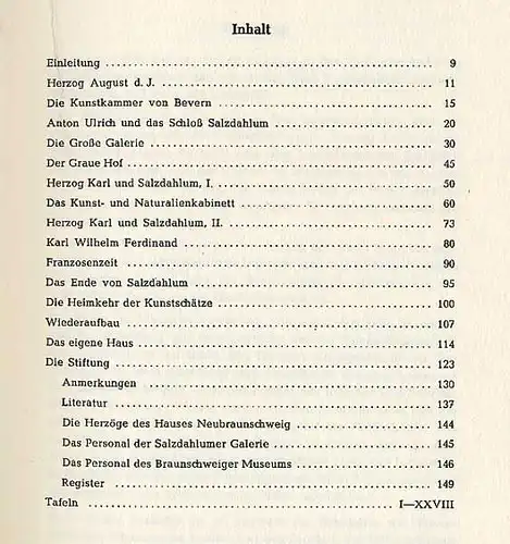 Niedersachsen Braunschweig Kunst Herzog Anton Ullrich Museum Geschichte 1954