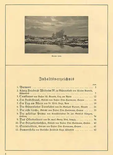 Westfalen Gütersloh 75Jahre Schule Gymnasium Heimat Geschichte Festschrift 1926