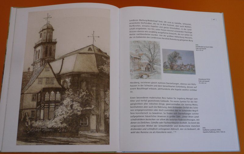 Kunst Malerei Grafik Hessen Alsfeld Vogelsberg die Malerin Ingeborg