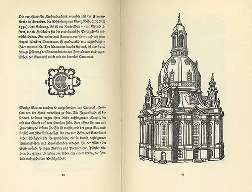 Deutschland  Architektur Kunst Gotik Barock Geschichte Baustil Fibel 1936