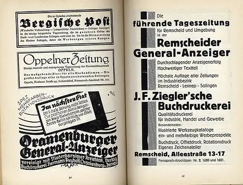 Rhein Köln Pressa Internationale Presse Ausstellung Katalog Reklame 1928
