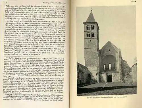 Hessen Rhön Kirche Abtei Hersfeld Bau Architektur Geschichte Buch 1955