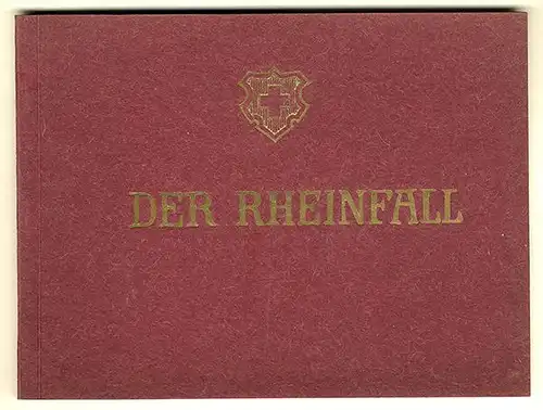 Schweiz Rheinfall Schaffhausen Schloss Laufen Bilder Mappe 1930