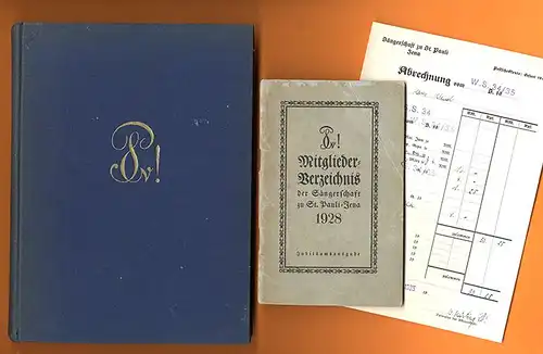 Thüringen Jena Studentika Vivat Academia Roman 3 Bände komplett Jugendstil 1904