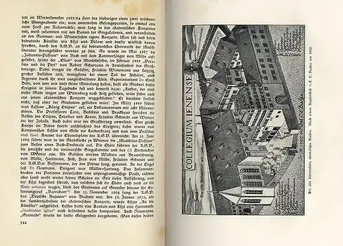Thüringen Jena Studentika Vivat Academia Roman 3 Bände komplett Jugendstil 1904