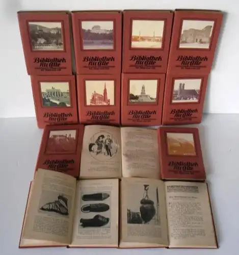 Kaiserreich Bibliothek für Alle Illustrierte Monatsbände 4. Jahrgang 1902 