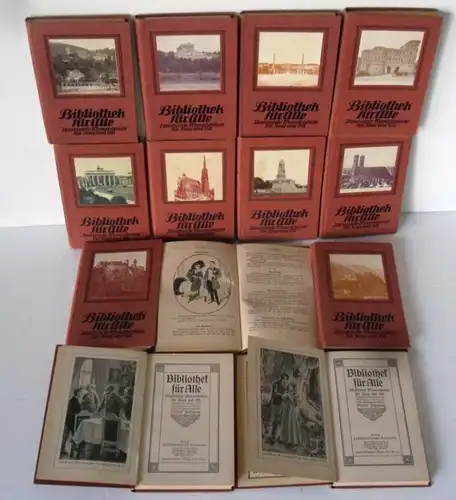 Kaiserreich Bibliothek für Alle Illustrierte Monatsbände 4. Jahrgang 1902 