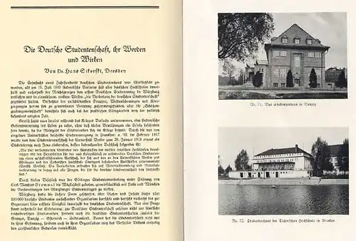 Universität Studentika 600 Jahre deutsche Hochschule Gedenkbuch 1930 