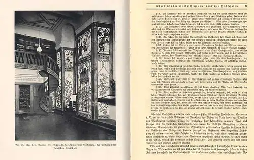Universität Studentika 600 Jahre deutsche Hochschule Gedenkbuch 1930 