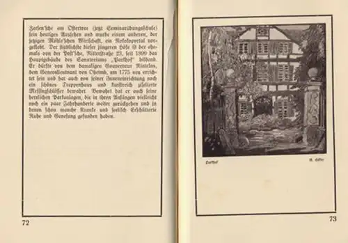 Niedersachsen Weser Rinteln Stadt Geschichte Verkehr Reklame Reiseführer 1925