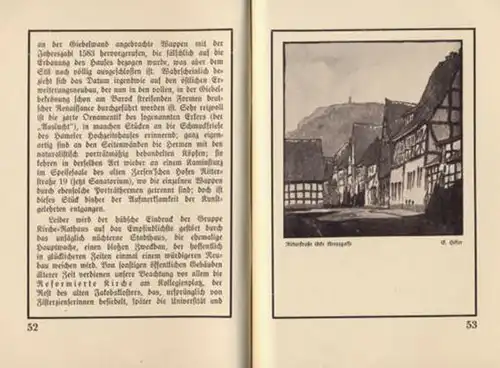 Niedersachsen Weser Rinteln Stadt Geschichte Verkehr Reklame Reiseführer 1925