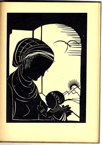 Kunst Handwerk Scherenschnitt Anna Leben eines Weibes Ruth Schaumann Buch 1936