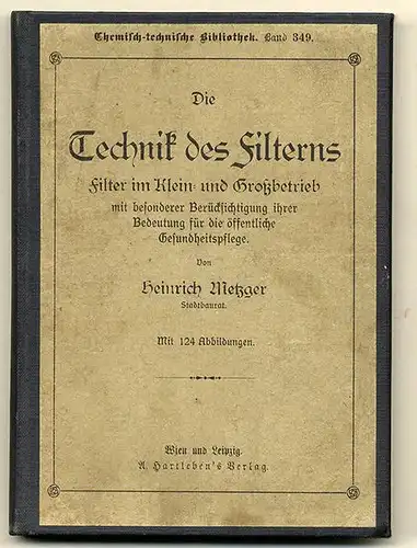 Stadt Hygiene Trinkwasser Filter Technik Abwasser Behandlung Buch 1914