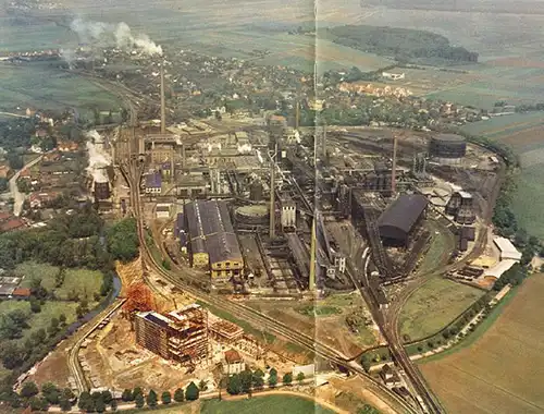 Niedersachsen Peine Stahlwerk Ilsede Hütte Stahl Träger Profile Handbuch 1929