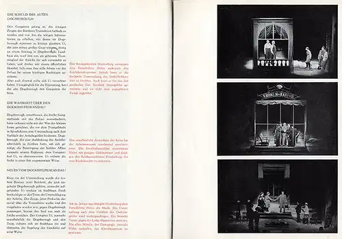 Deutsches Theater Brecht Berliner Ensemble Gastspiel in Lünen Frankfurt 1960