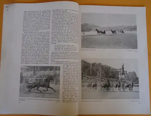 München Daglfing Reiten Pferde Rennsport Trabrenn Zucht Verein Festschrift 1937