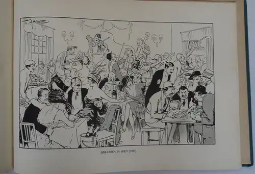 Österreich Wien Karikatur Satire der Maler Theo Zasche Kunst Grafik Band 1923