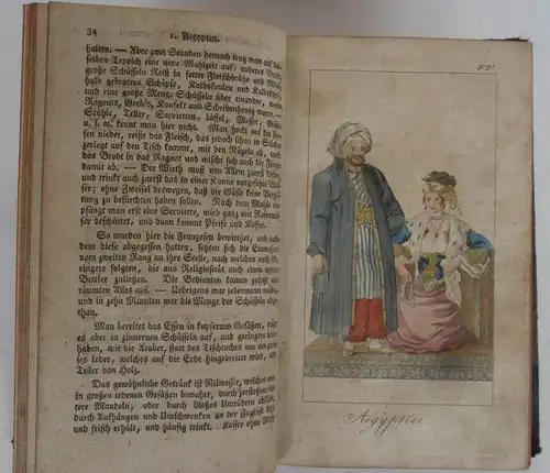 Afrika Ethnografie Völkerkunde Mamelucken Sklavenhandel Buschmänner Buch 1819