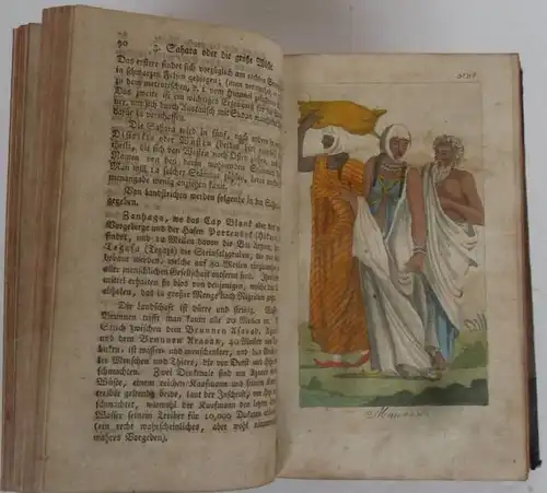 Afrika Ethnografie Völkerkunde Mamelucken Sklavenhandel Buschmänner Buch 1819
