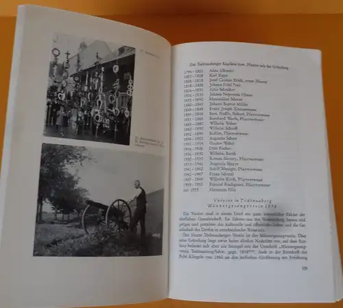 Baden Schwarzwald Feldberg Geschichte des Dorfes Todtnauberg Heimatbuch 1966
