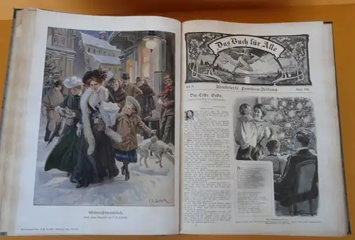 Deutsches Kaiserreich Illustrierte Familien Zeitung Jahrgang 1905 komplett 