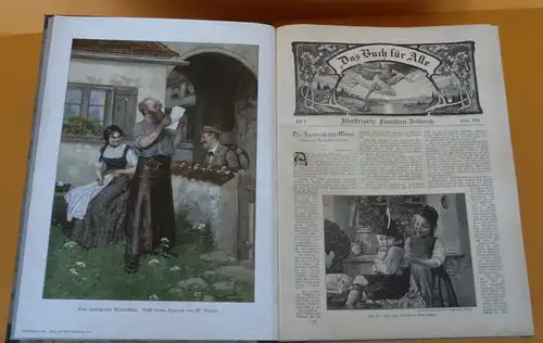 Deutsches Kaiserreich Illustrierte Familien Zeitung Jahrgang 1905 komplett 