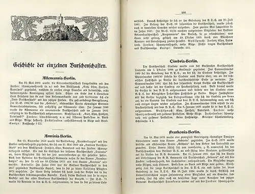 Deutschland Universität Studentika Deutsche Burschenschaft Jahrbuch 1905