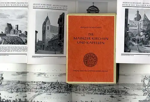 Rheinland Pfalz Stadt Mainz Kirchen und Kapellen Sammelmappe  25 Hefte 1939   