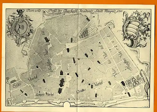 Rheinland Pfalz Stadt Mainz Kirchen und Kapellen Sammelmappe  25 Hefte 1939   