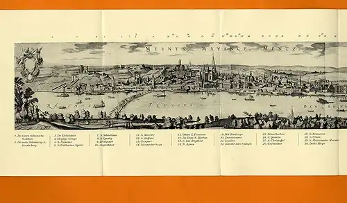 Rheinland Pfalz Stadt Mainz Kirchen und Kapellen Sammelmappe  25 Hefte 1939