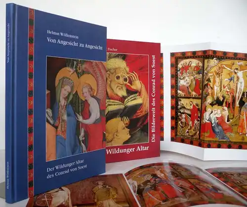 Hessen Bad Wildungen Stadtkirche Altar Meister Konrad von Soest 2 Bücher 2003
