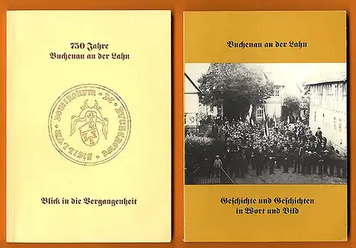 Hessen Marburg 750 Jahre Buchenau an der Lahn Geschichte Chronik 2 Bücher